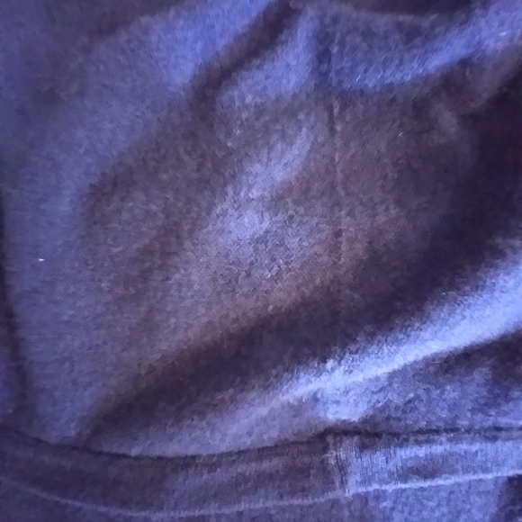 Lilly Pulitzer Cashmere Women's Blue Cardigan Sweatersize L Wide Collar Luxury - Picture 3 of 10